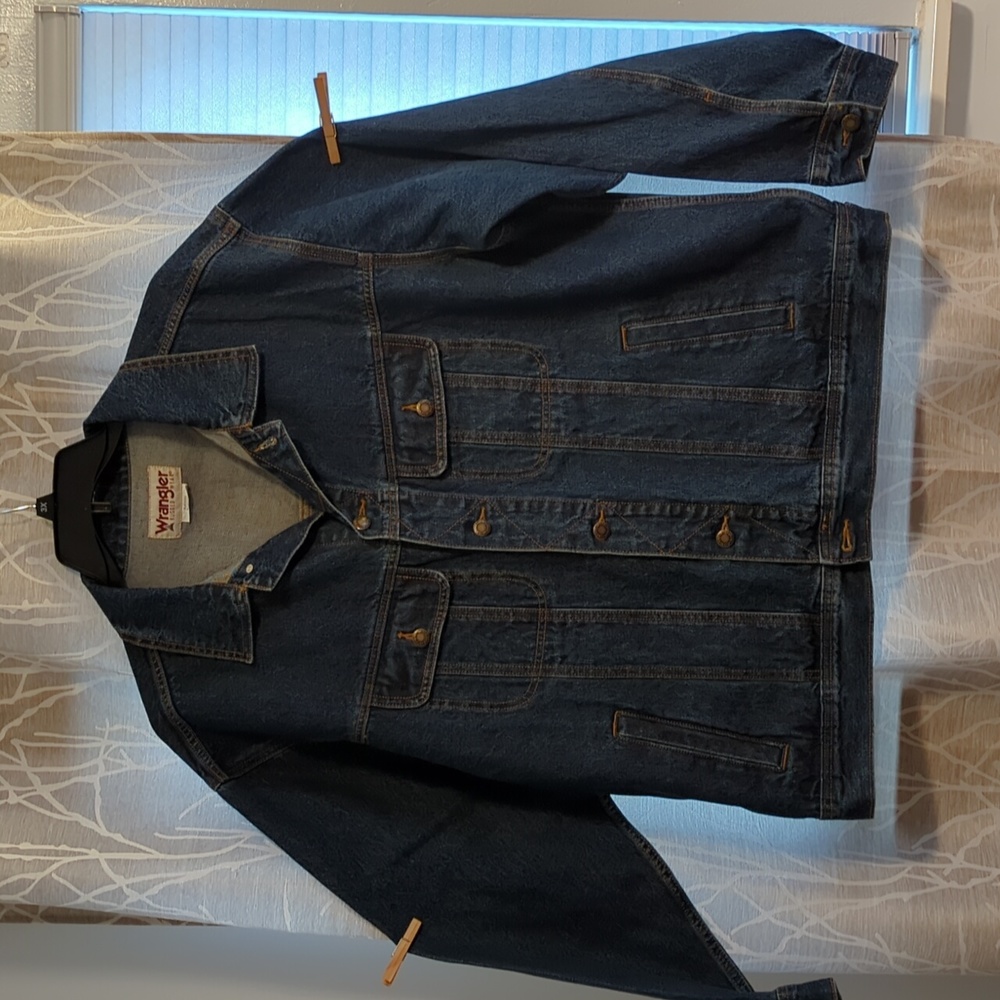 Wrangler Denim Jacket / 100% Cotton / XXL